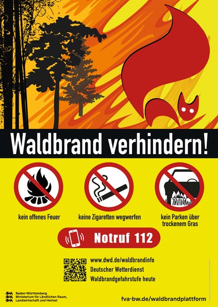 Waldbrand verhindern